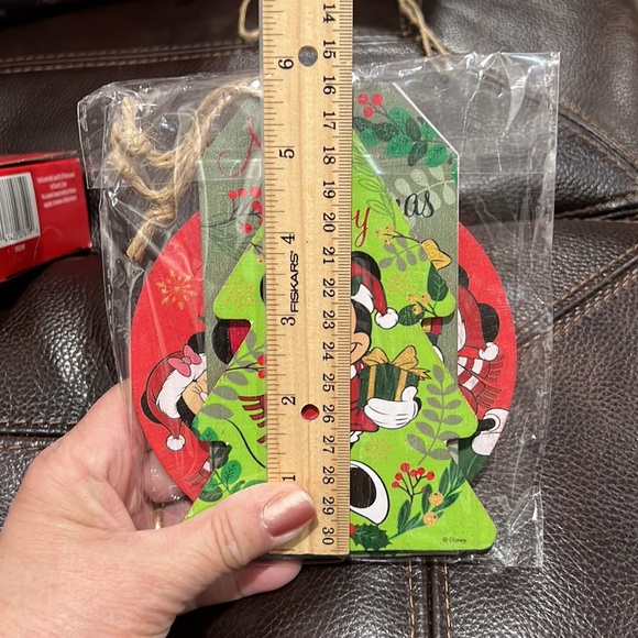 NWT Set of 3 Large Disney Christmas Ornaments - Picture 5 of 5